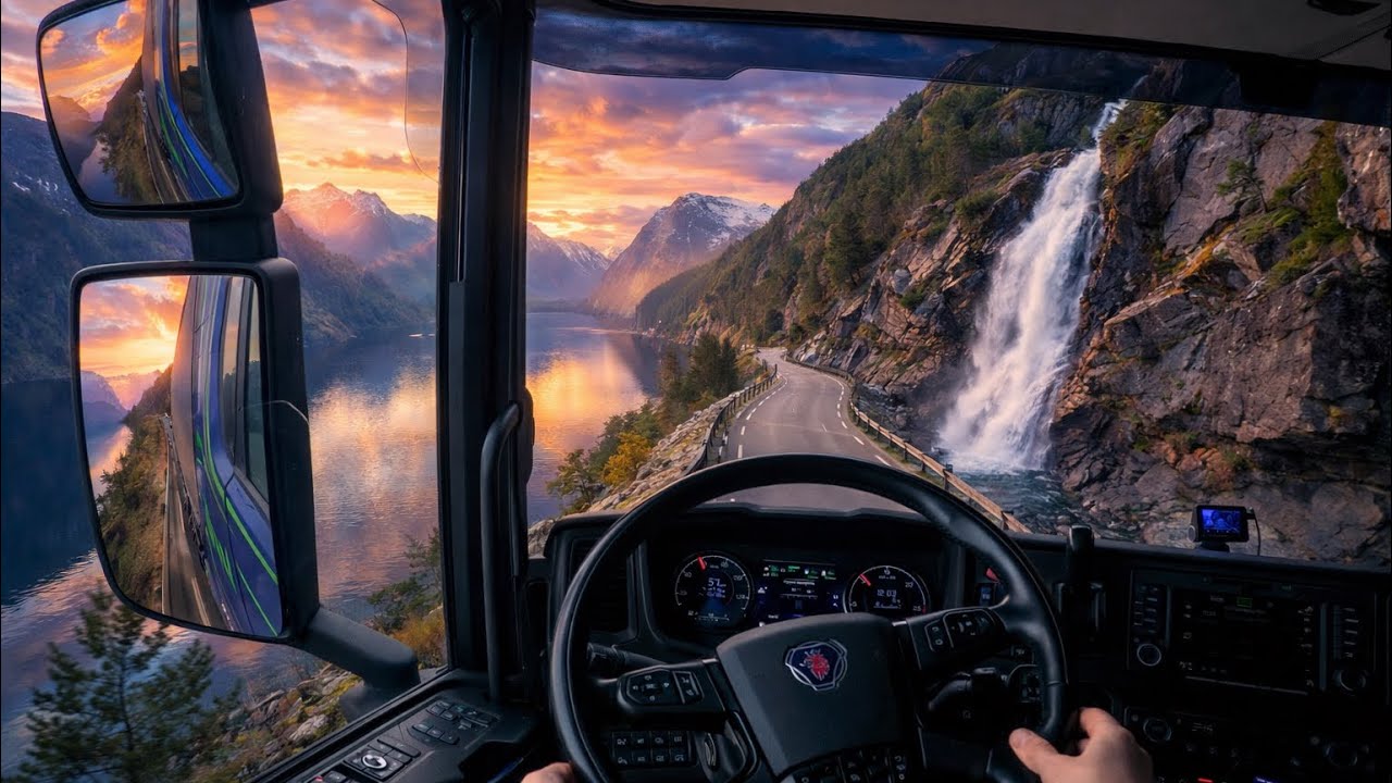 POV Driving Scania S560 - Rosendal