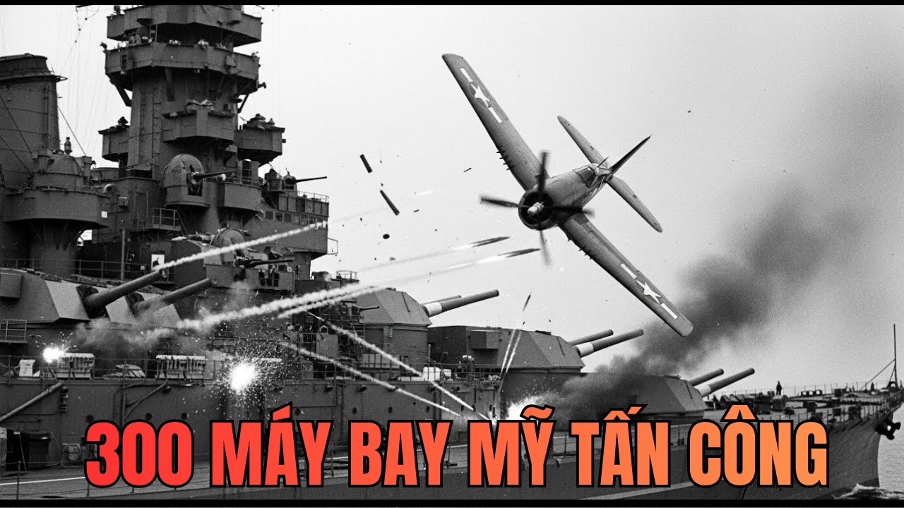 Làm thế nào 300 máy bay Mỹ đã tiêu diệt tàu Yamato chỉ trong một buổi chiều