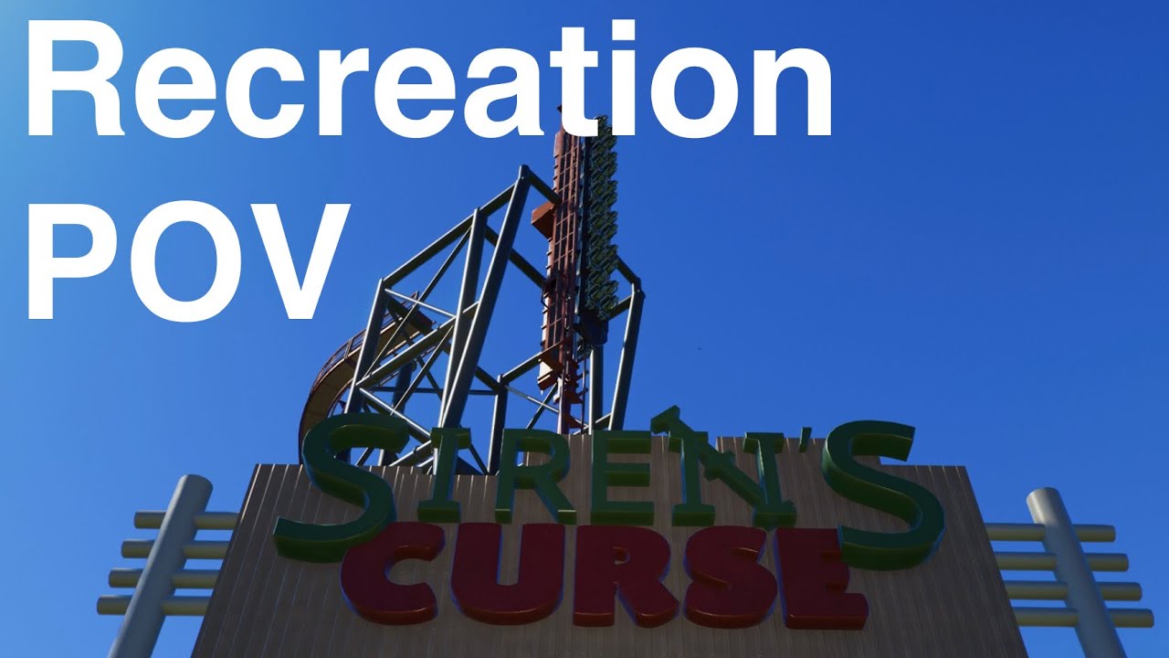Siren's Curse POV (Planet Coaster 2 recreation)