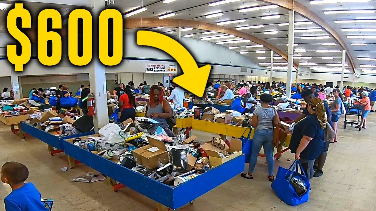 Huge Profit at AMAZON OVERSTOCK STORE LIQUIDATION OUTLET West Monroe Louisiana