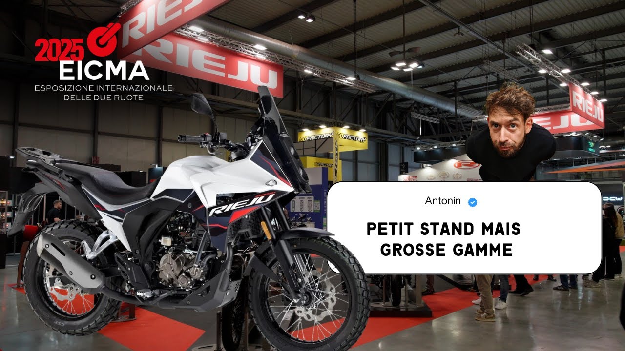 RIEJU à l’EICMA 2025 – l’esprit espagnol toujours prêt pour l’action 🇪🇸🔥