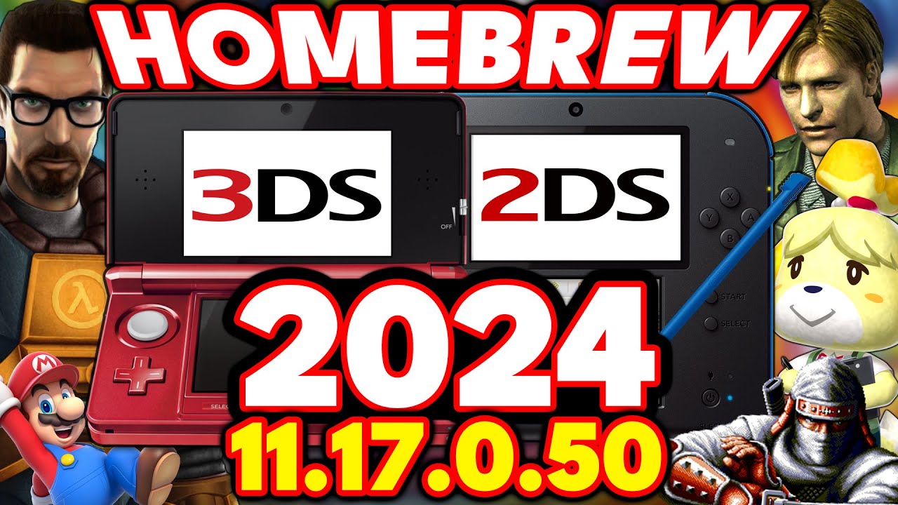 Как самостоятельно настроить старую Nintendo 3DS и 2DS (11.17)