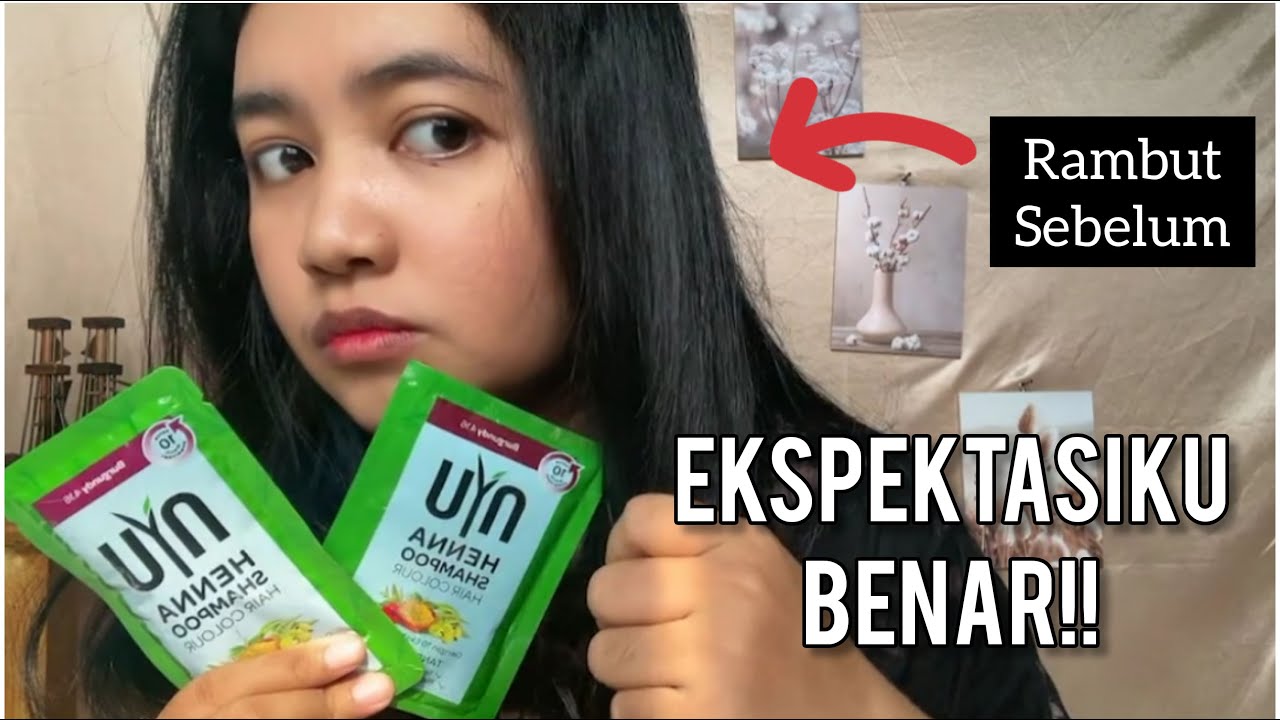 Review NYU Henna Shampoo, Plus Nyobain Di Rambut Tebal & Hitam