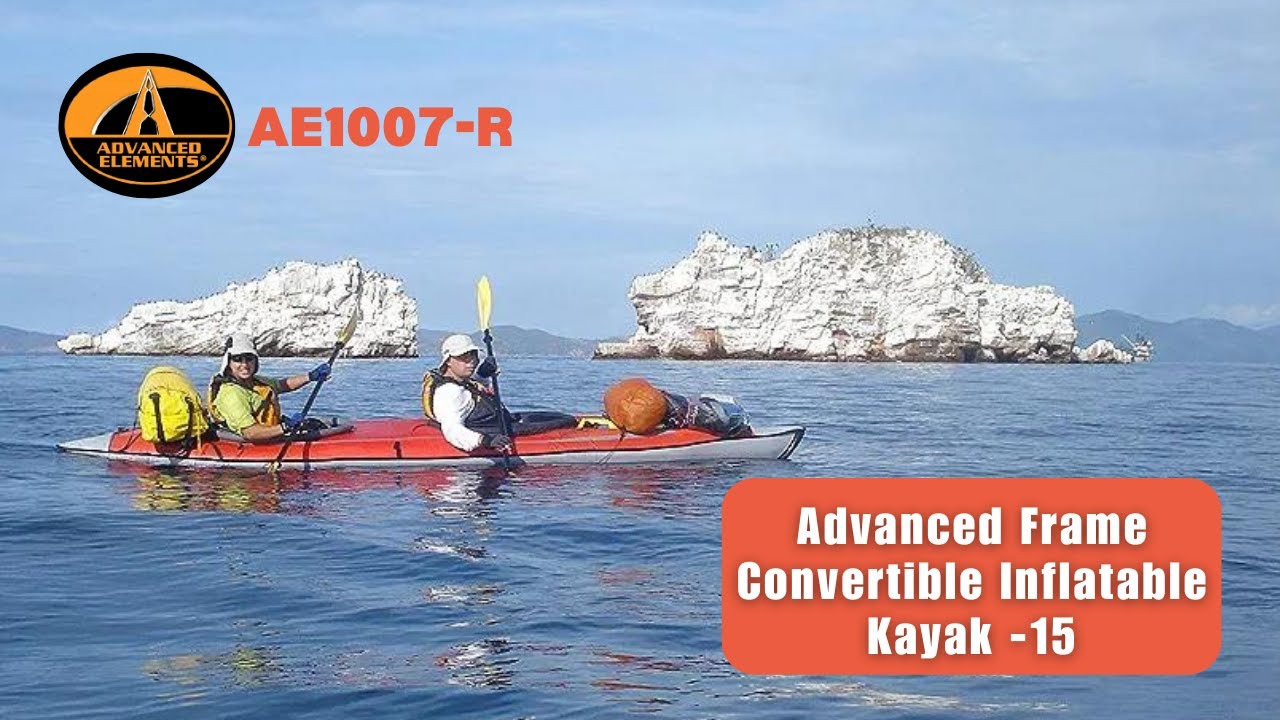 Advanced Elements AE1007-R | Advanced Frame Convertible Inflatable Kayak | Kayak Equipment| Beat Buy