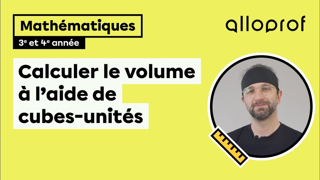 Calculer le volume à l’aide de cubes-unités | Mathématiques | Primaire