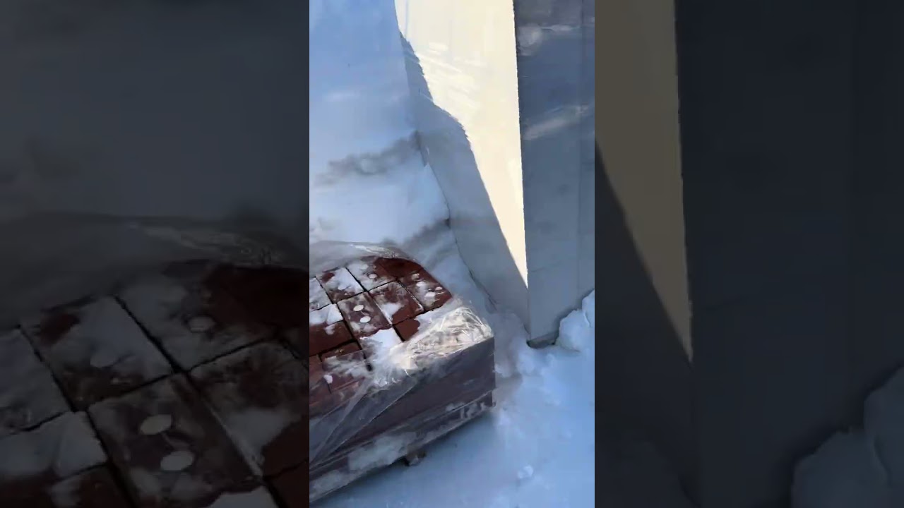 Исузу форвард зима работаем по тихому.