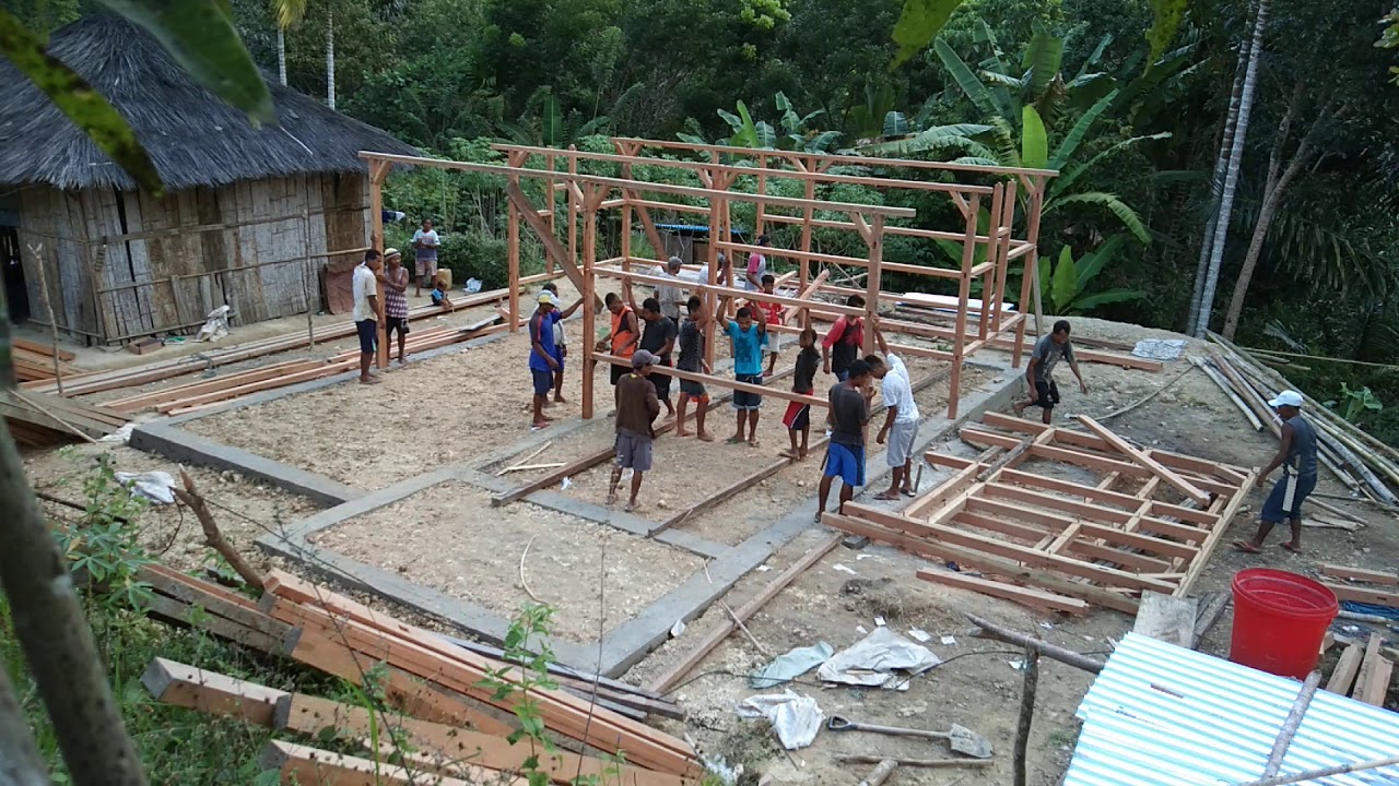 TEHNIK PEMBANGUNAN RUMAH KAYU