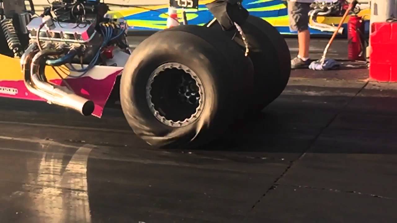 header shaking on dragster