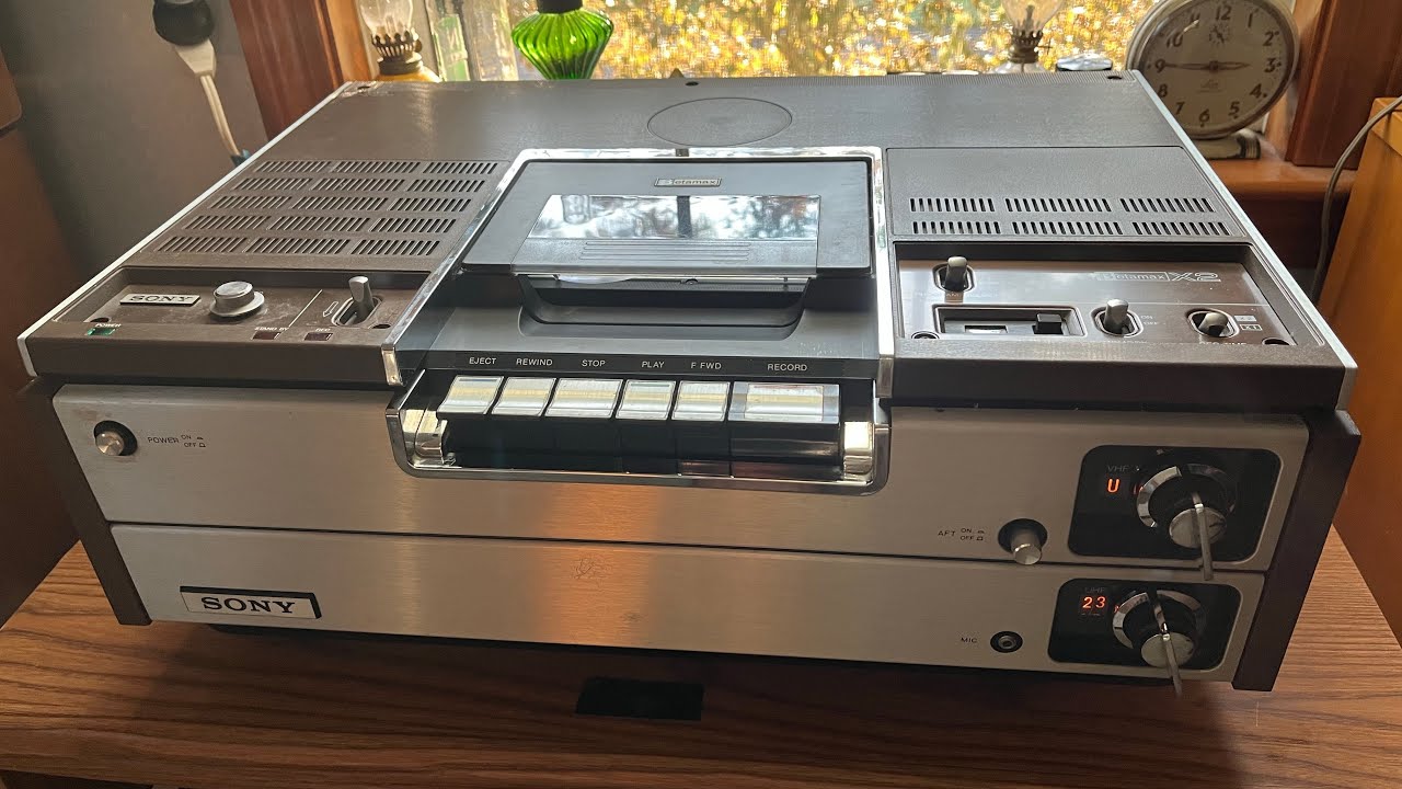 Acquired a 1977 Sony SL-8200 Betamax VCR