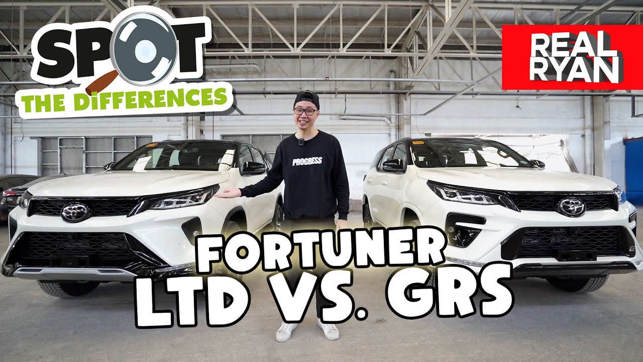 TOYOTA FORTUNER LTD VS TOYOTA FORTUNER GRS  COMPARISON PHILIPPINES