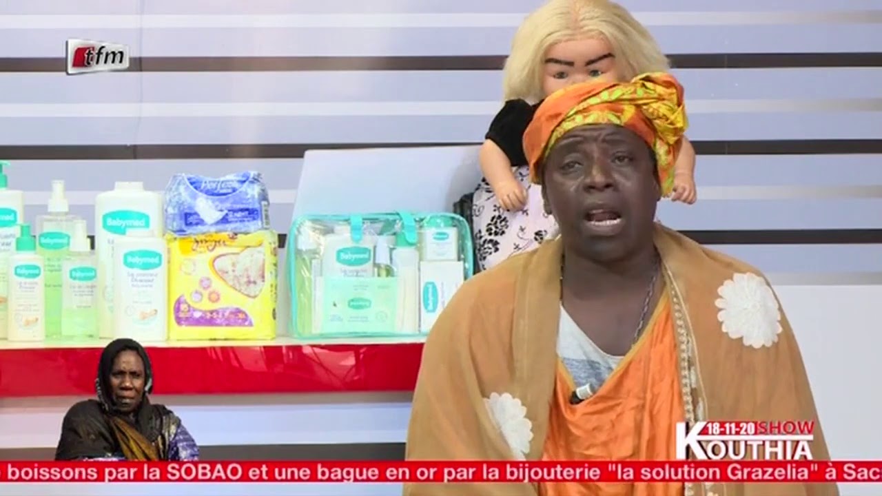 Adjia Khar Mbaye dans Kouthia Show du 18 Novembre 2020