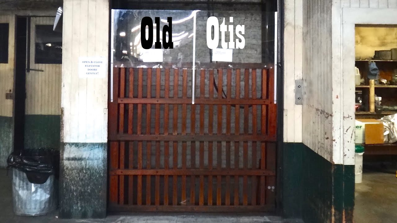 Awesome antique Otis elevator @ L.C. King in Bristol TN
