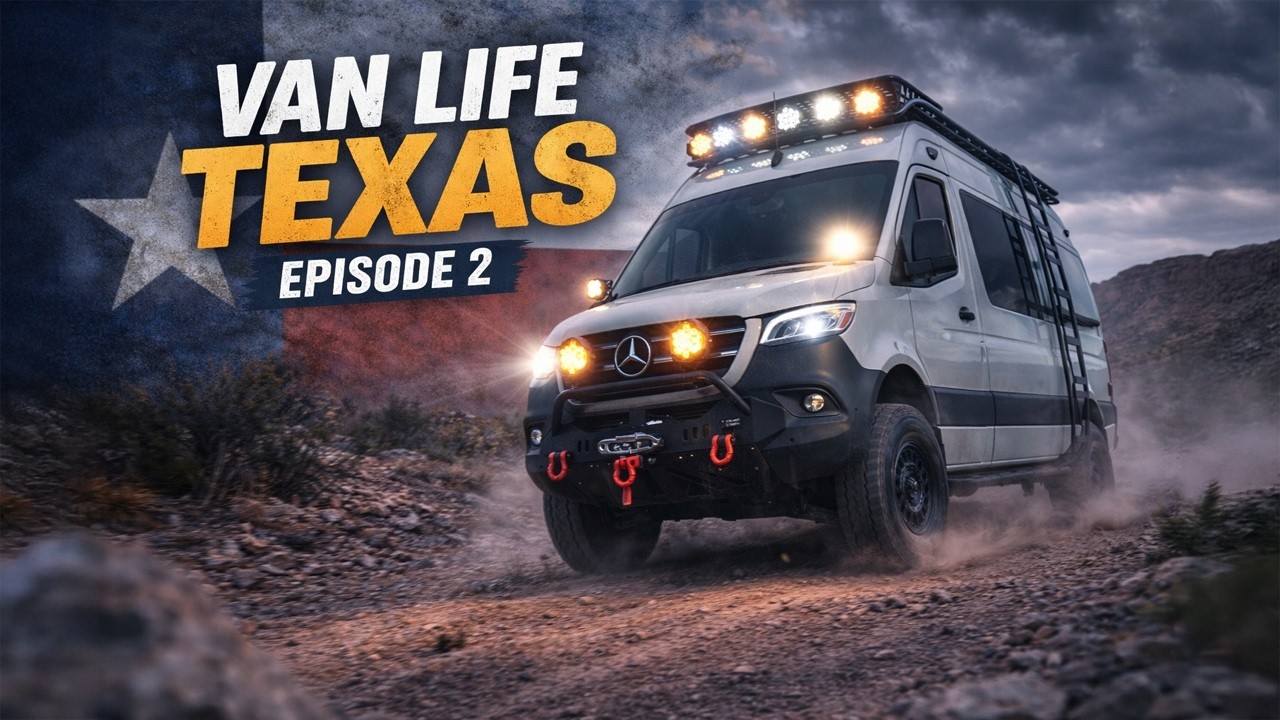 Episode 2 - Exploring Van Life in Texas - Living The Van Life