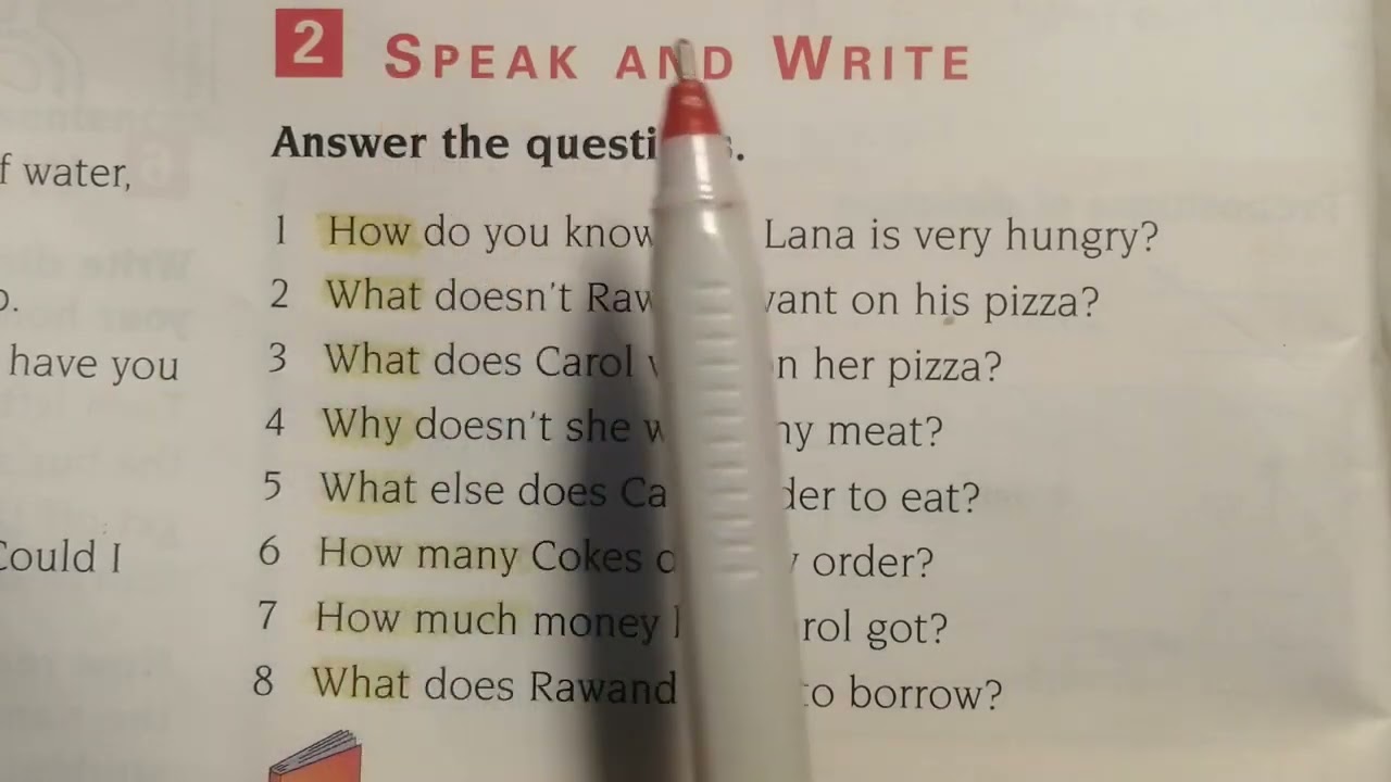 Sunrise 8 SB Unit 5 Lesson 3 ئینگلیزی پۆلی هەشتەم