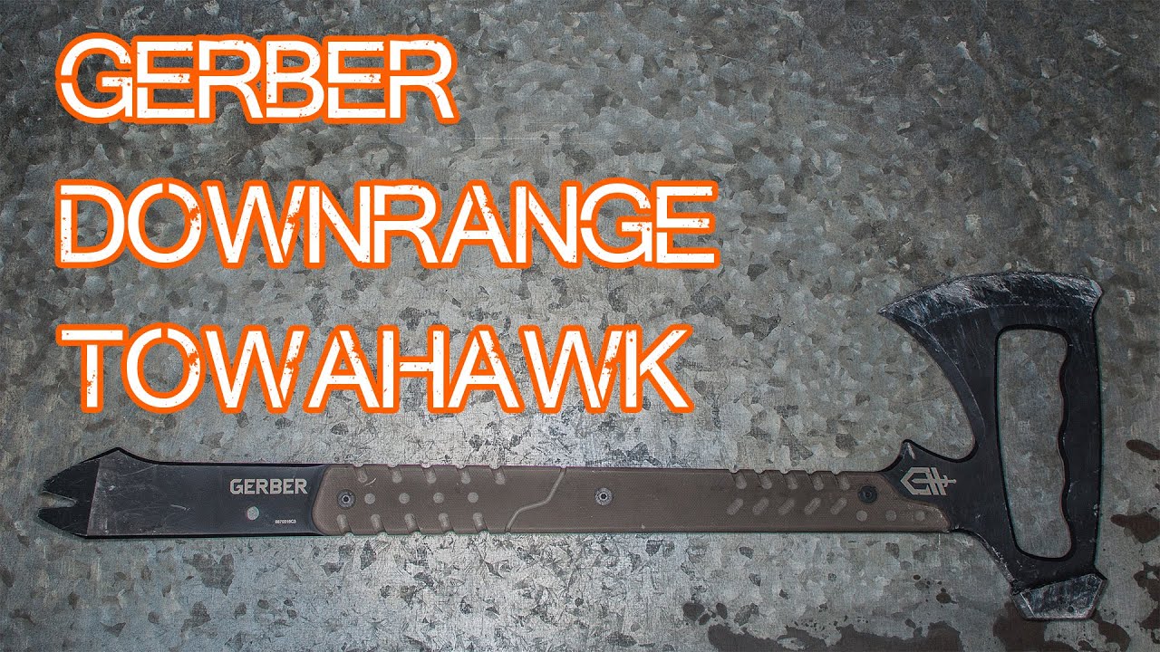 Gerber Downrange Tomahawk Review - Actual Use and Abuse, tactical tomahawk