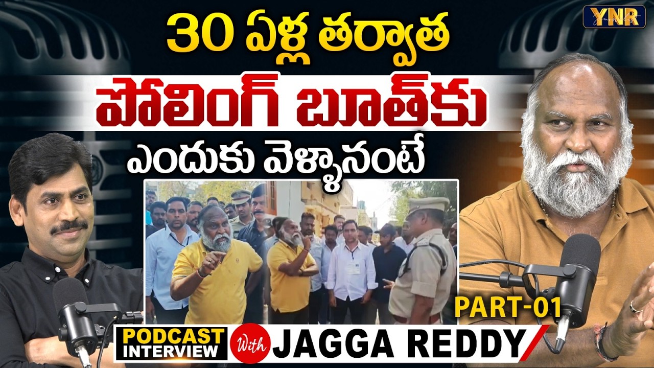 TPCC Working President Jaggareddy Unfiltered 🔥 | Exclusive Podcast Part-1 With Journalist YNR