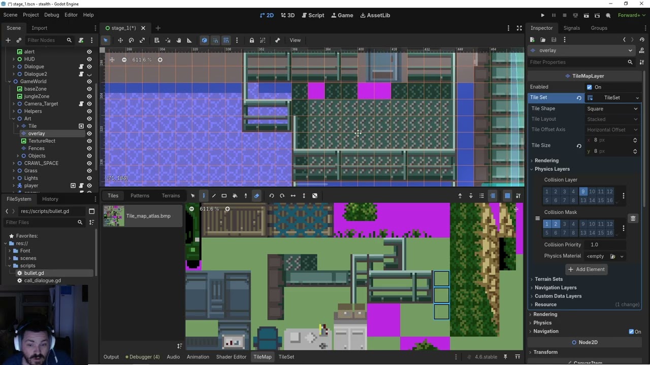GODOT sneaking game