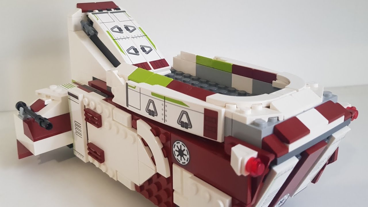 LEGO Republic Fighter Tank Alternate Build: CLONE TROOP TRANSPORT
