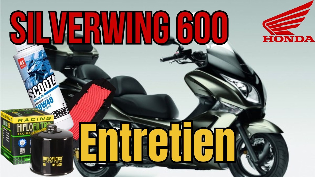 Honda SilverWing 600 : Vidange et filtres