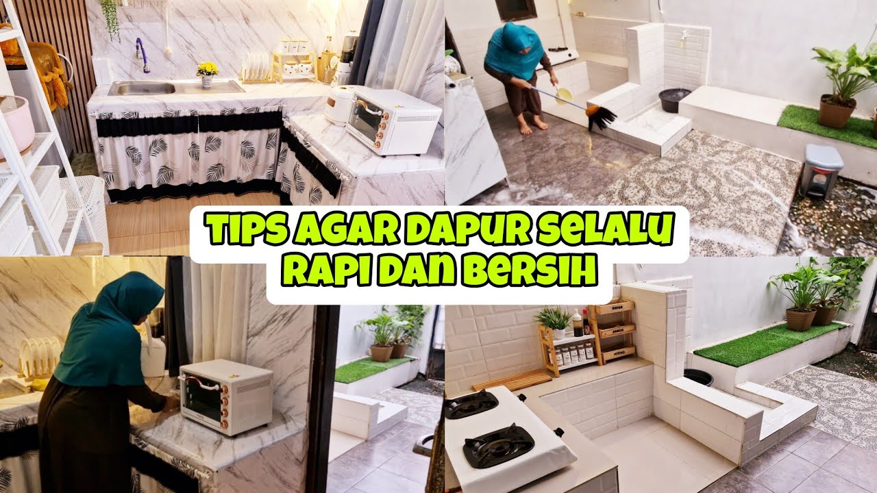 PANDUAN BERSIH BERSIH RUMAH UNTUK PEMULA⁉️DEEP CLEANING||TIPS AGAR DAPUR SELALU RAPI DAN BERSIH