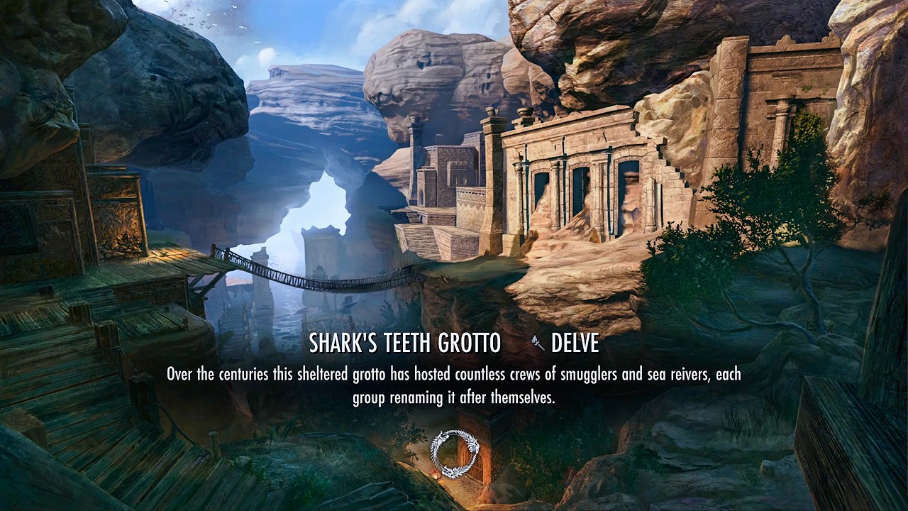 ESO: Hew's Bane: Shark's Teeth Grotto: 