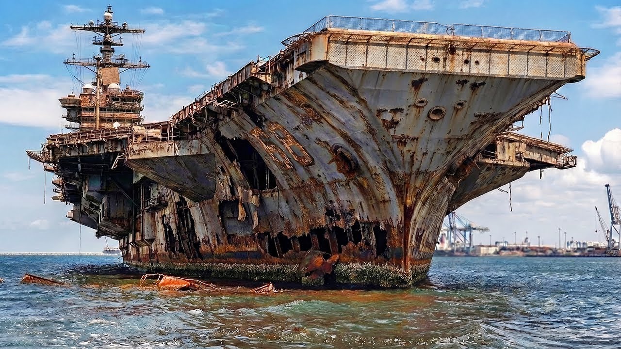 We bought old USS Nimitz aircraft carrier for $2,900 and restored it to value of $9 billion