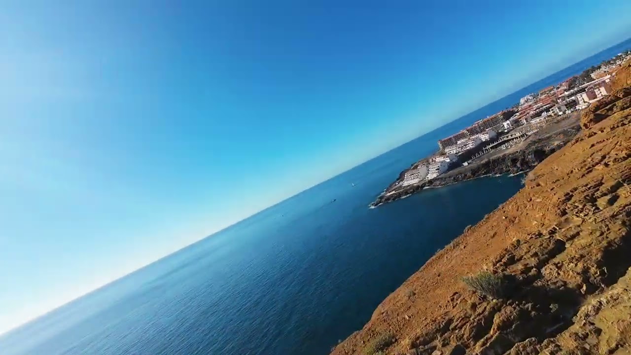 Where Land Meets Wind | Drifting Above Montaña Amarilla