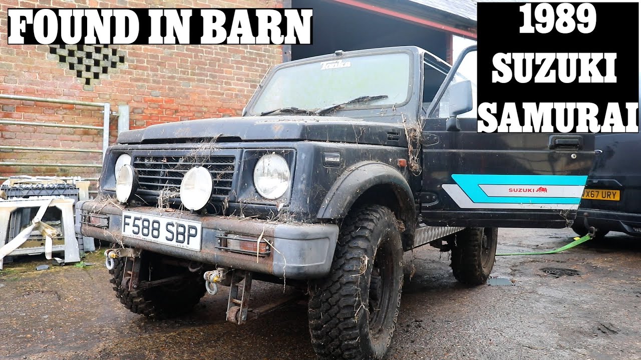 Barn Find Suzuki Samurai Abandoned for 10 Years - Will It Run ?