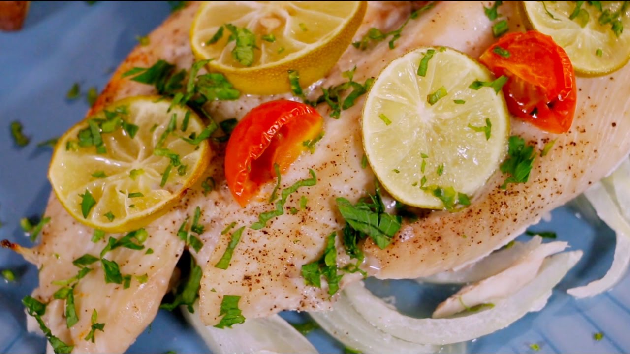 PESCADO AL HORNO CON PAPAS AL ROMERO / MANOS A LA OBRA
