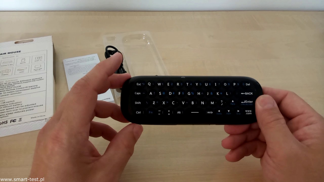 MX3 Plus 2.4GHz Wireless Air Mouse - tego pilota nie oddasz nikomu