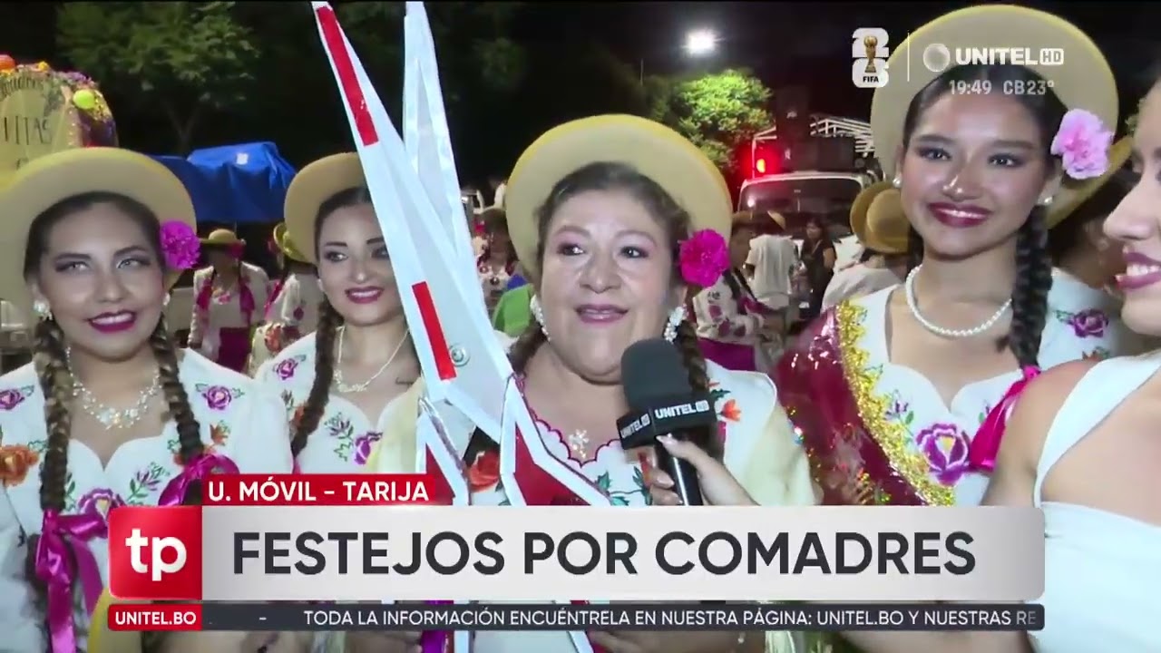 Festejo de comadres en Tarija destaca la tradición y alegría previa al Carnaval