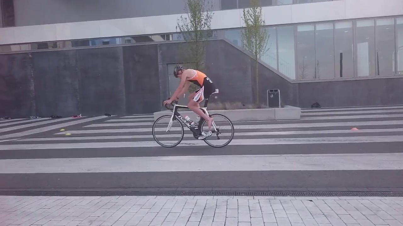 Slomo van opstappen oefenen