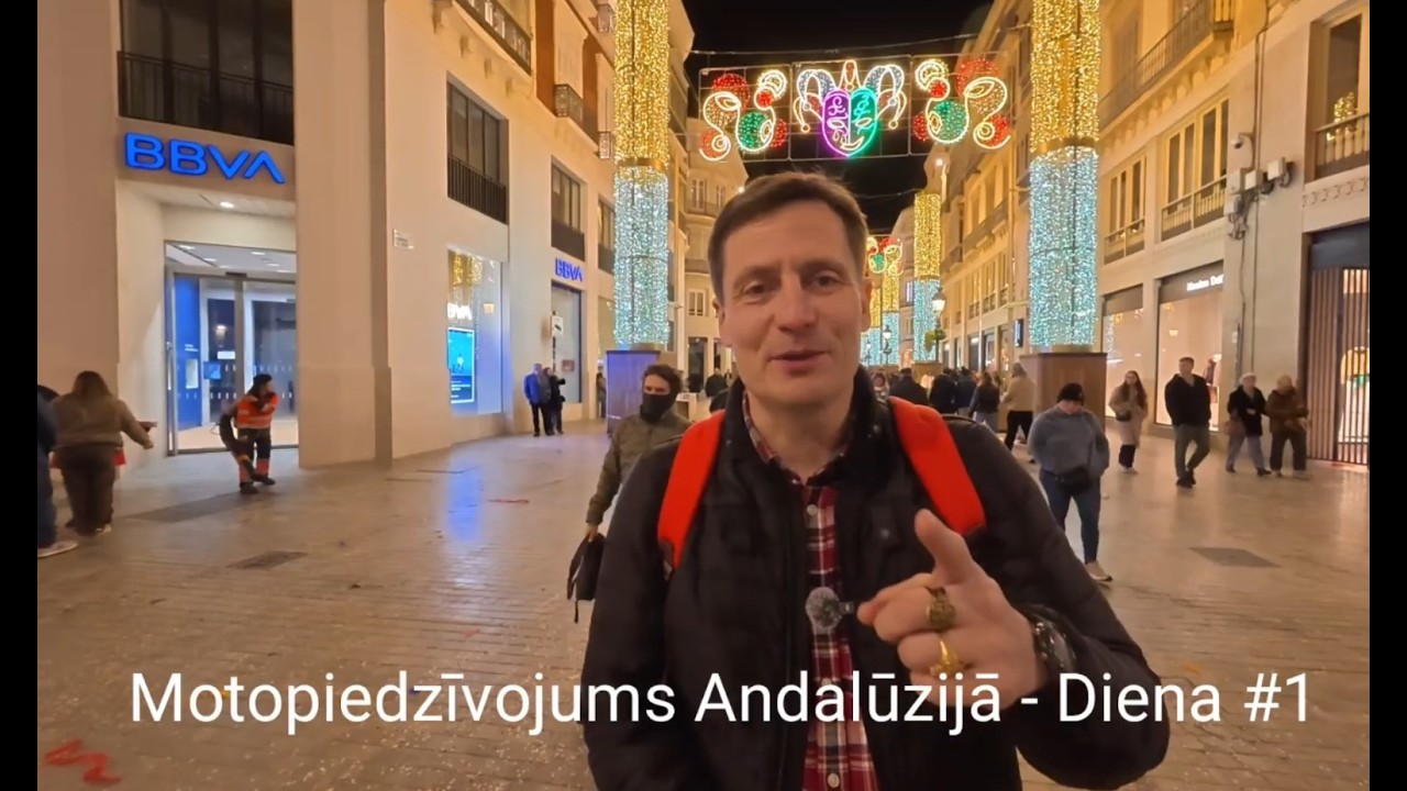 Motopiedzīvojums Andalūzijā 2026 - 1.diena
