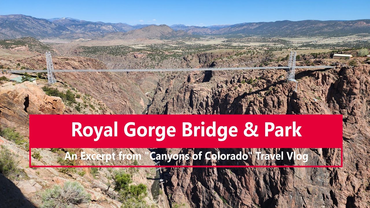 America's HIGHEST Suspension Bridge! Royal Gorge Bridge & Park