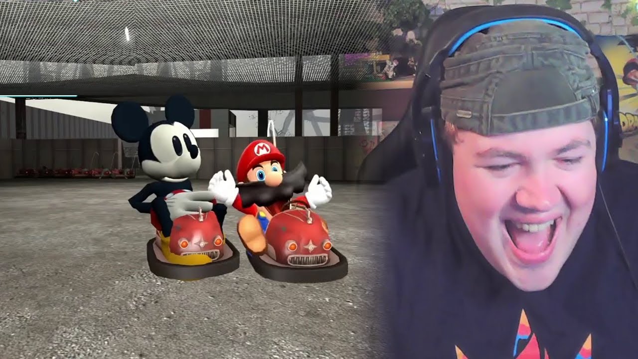 SMG4 Mario geht zu DIDNEY WORL | REAKTION