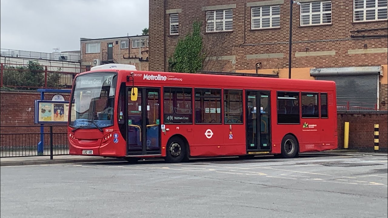 Loud Diff | Bus Journey: Metroline Travel Route 491 - (DE1327, LK12AXS) | ADL Enviro200
