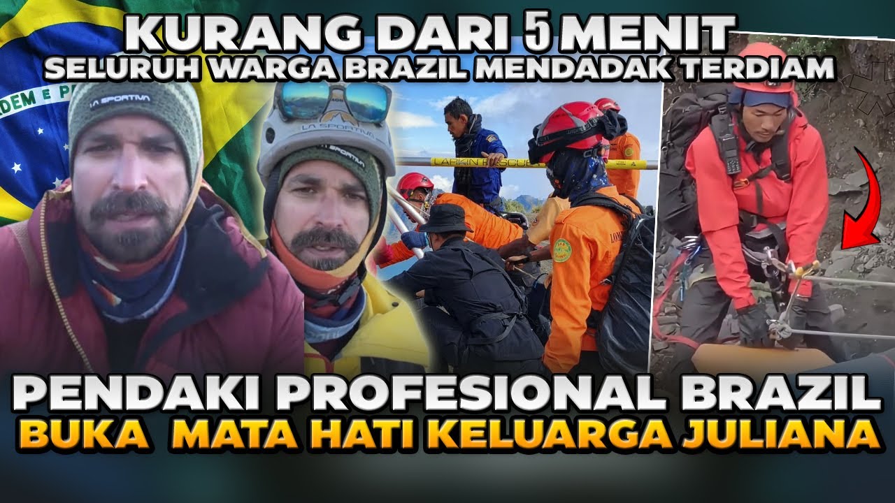 Tak Terima Indonesia Dilaporkan ! Pendaki Profesional Brazil Buka Mata Hati Keluarga Juliana Marins