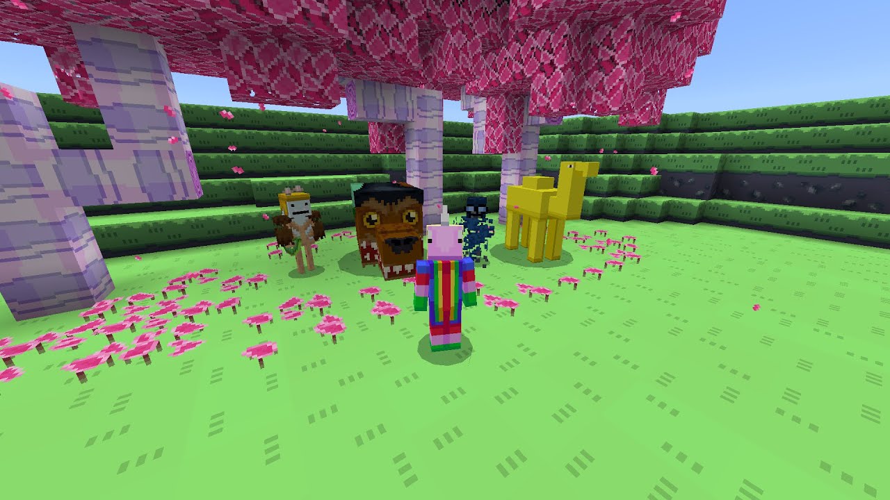 Minecraft Adventure Time Mashup Pack All Mob and Item Textures (1.21)
