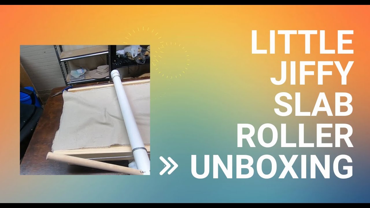 Little Jiffy Slab Roller Unboxing