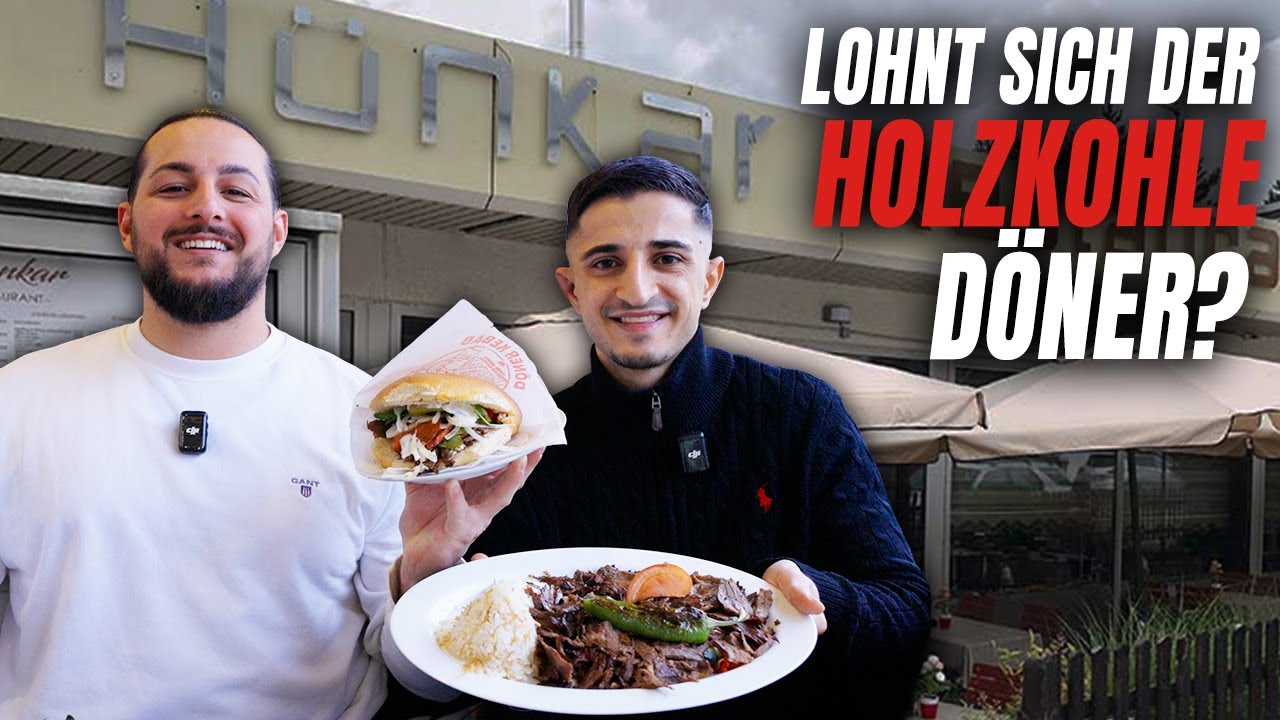 IST DER HOLZKOHLE DÖNER SO GUT?🧐I WIR TESTEN!@sarheed07 #food #stuttgart #döner #restaurant #fyp