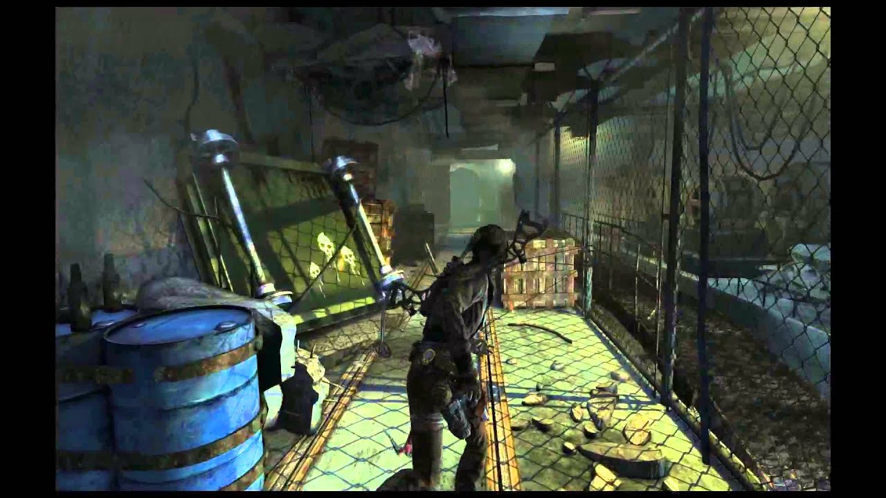 Tomb Raider - Hard to reach GPS cache ( Research base Map)