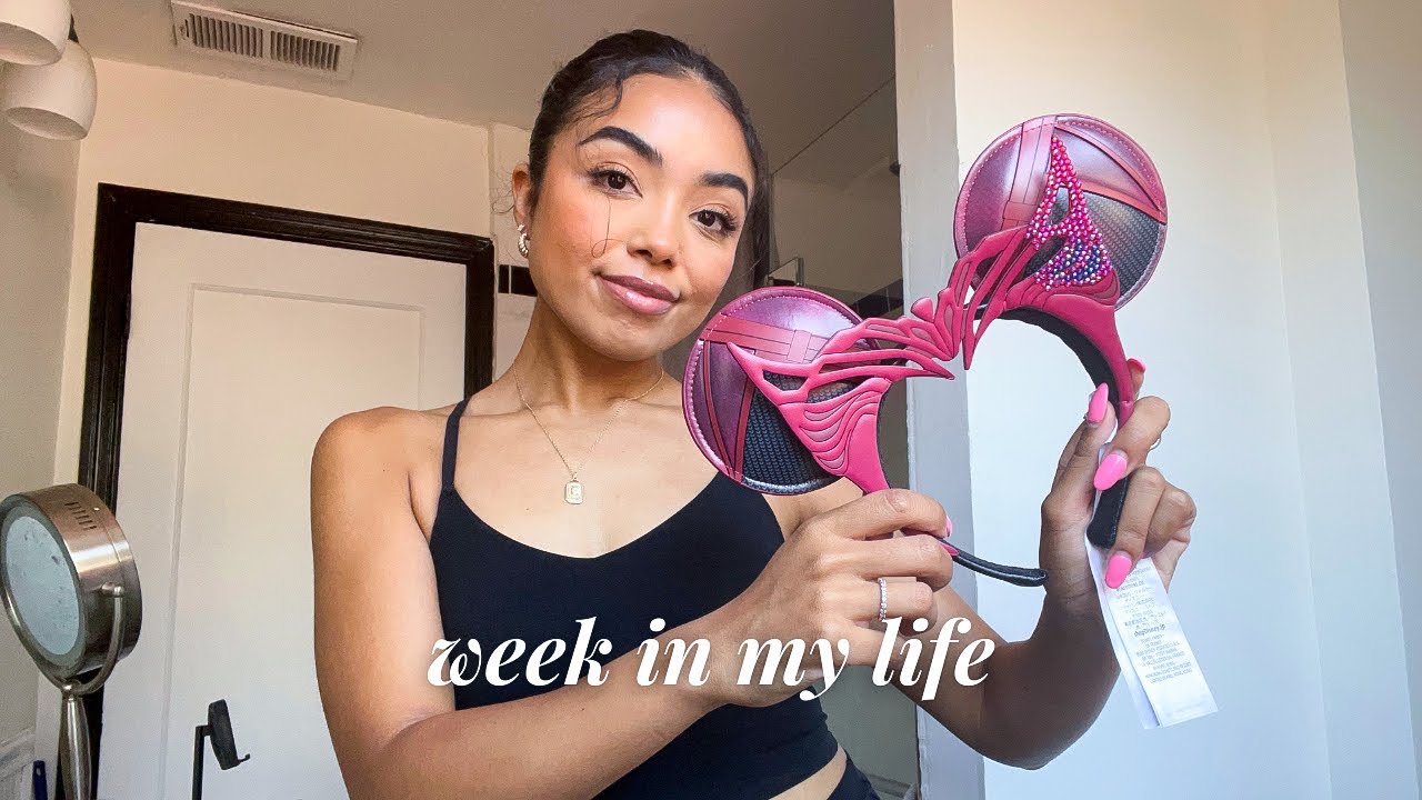 VLOG: bedazzling my wanda ears + mini disney clothing haul