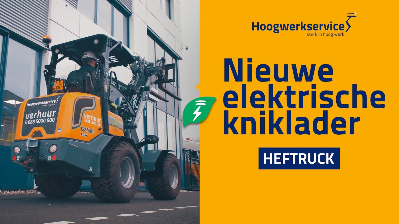 Volledig Elektrische Giant G2700E Kniklader