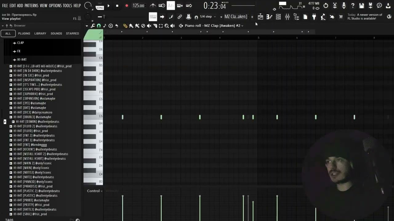 Как написать бит в стиле domme(lovemusic)