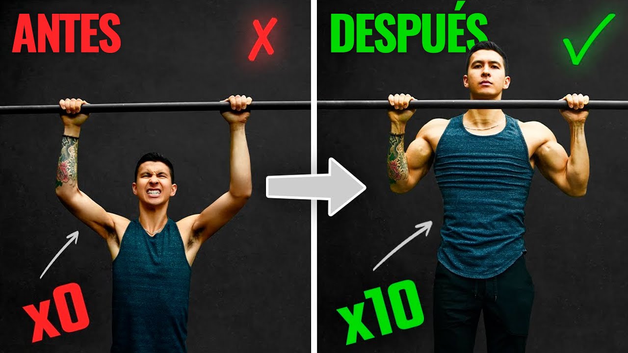 Cómo hacer más de 10 dominadas RÁPIDO (3 consejos científicamente probados)