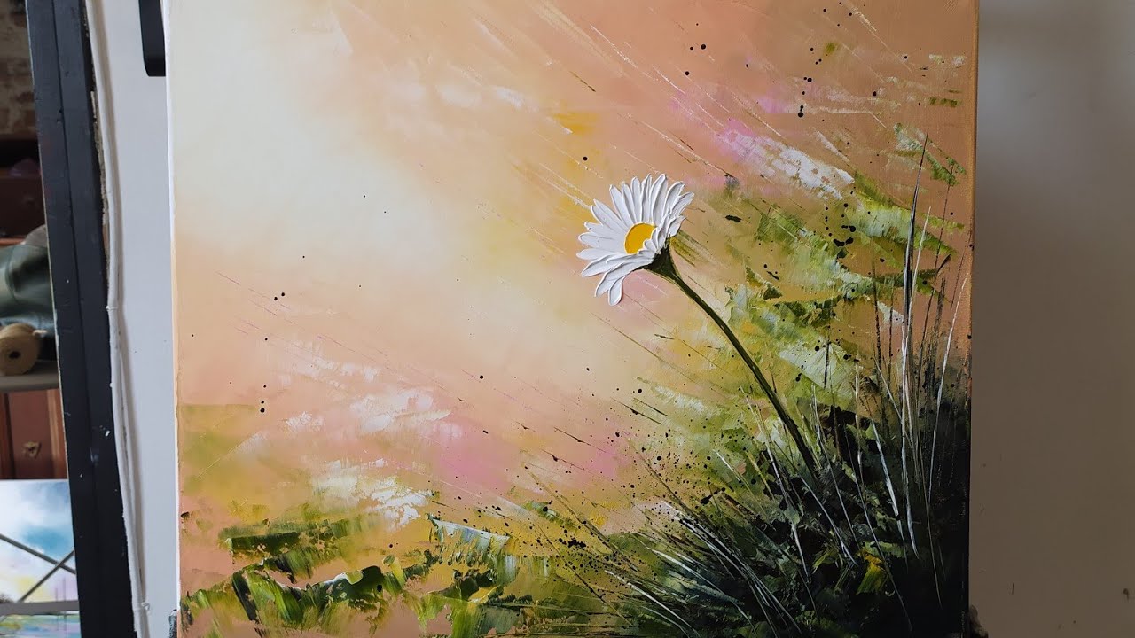 TUTO PEINTURE AU COUTEAU par Nelly LESTRADE