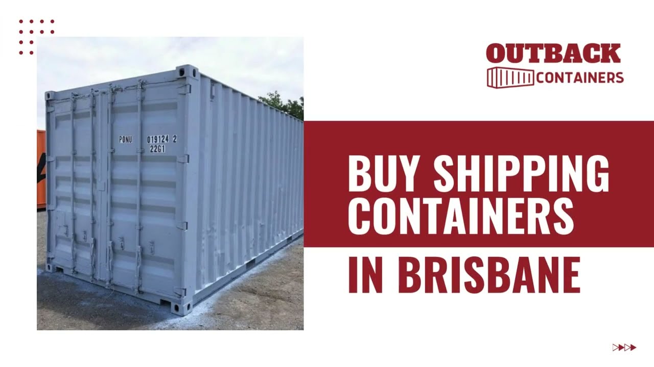 Buy Affordable Shipping Containers in Brisbane