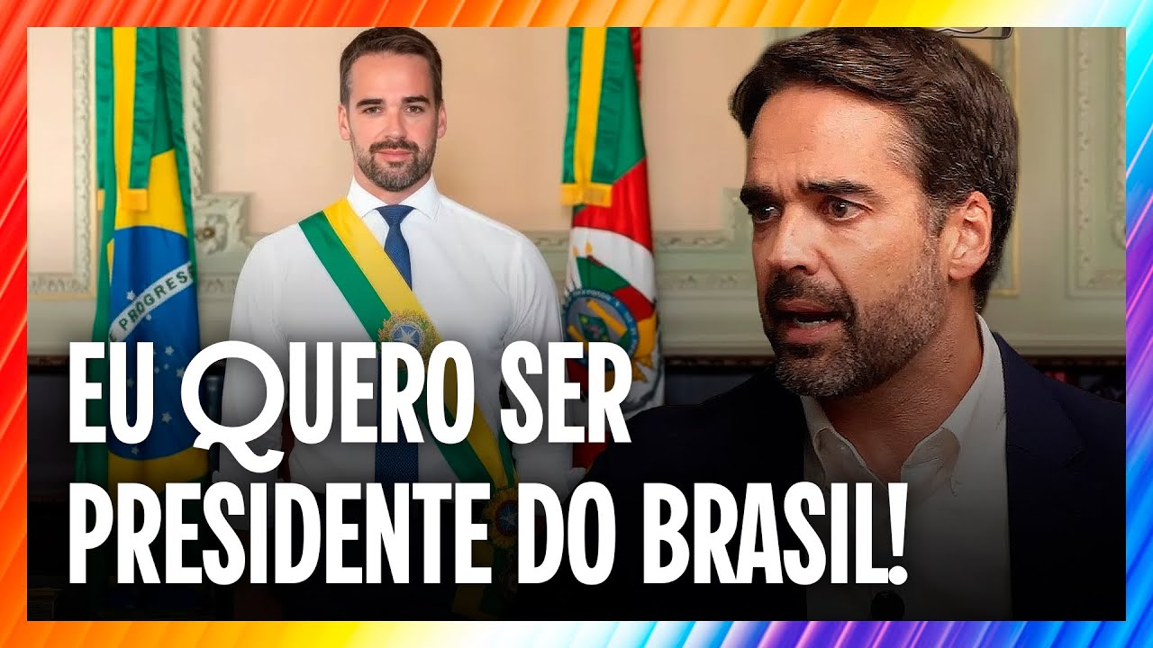 EDUARDO LEITE CONFIRMA QUE QUER CONCORRER À PRESIDÊNCIA EM 2026