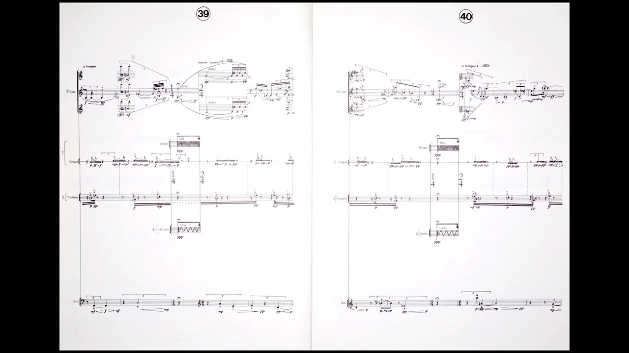 Birtwistle - Verses for Ensembles (1969) (with score)