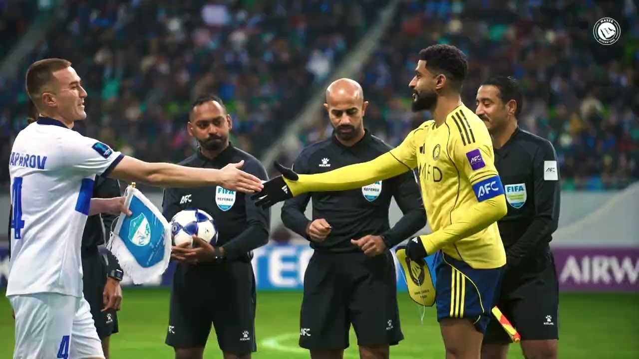 كواليس فوز النصر على أركاداغ التركمانستاني بهدف الحمدان 🤩 All BTS for the 1-0 win against Arkadag